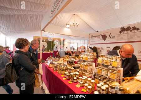 In the space of fair dedicated to Truffle dealers Stock Photo