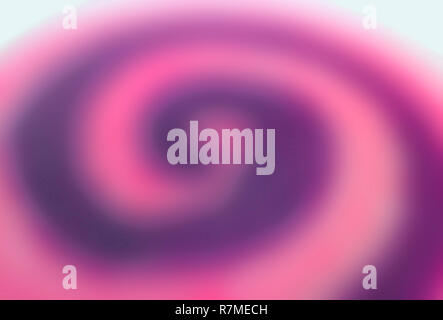 Abstract blurred pink and purple colored spiral pattern of a yummy candy Stock Photo