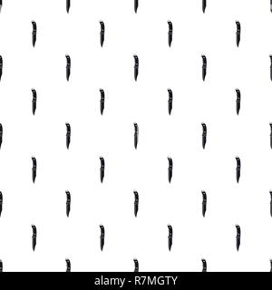 Camp knife pattern seamless vector repeat geometric for any web design Stock Vector