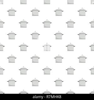 Time cooker pattern seamless vector repeat for any web design Stock Vector