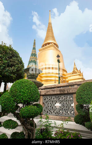 Phra Siratana Chedi, Wat Phra Kaeo complex, Grand Palace, Bangkok, Thailand