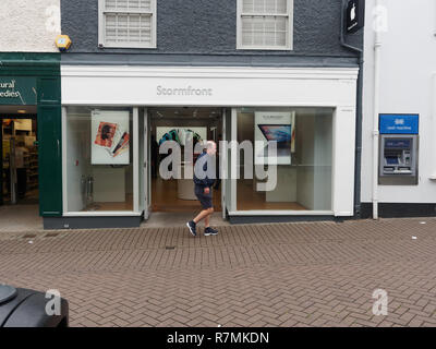 High Street Brands and shoppers Truro Cornwall, 2018  Robert Taylor/Alamy Live News. Truro, Cornwall, UK. Stock Photo