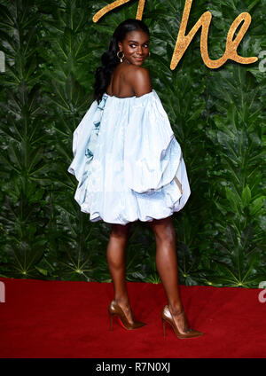 Dina Asher-Smith attends the Fashion Awards at the Royal Albert Hall in ...