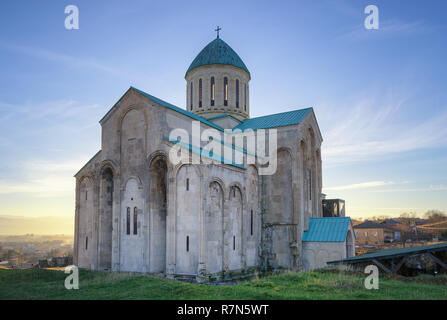 Bagrati Cathedral at sunset in Kutaisi, Georgia Stock Photo