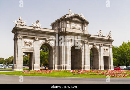 La Puerta de Alcalá, Madrid Stock Photo