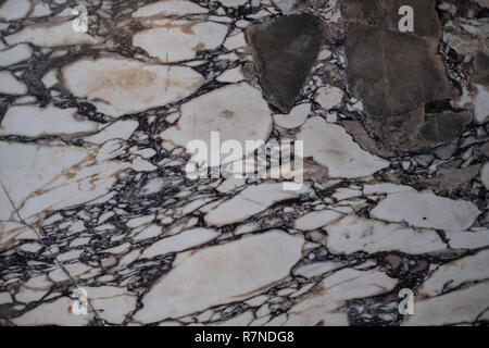 Natural stone. White Marble. Black Marble. Grey Marble. Facing material. Marble texture. Bright hard Marble rock texture. Marble stone background text Stock Photo