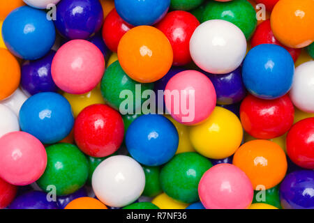 Close Up of Bubble Gum Pile Background.