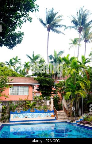 Bahamas, New Providence, Nassau, Graycliff restaurant Stock Photo