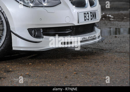 2012 BMW E90 based Alpina B12 German Performance coupe Stock Photo