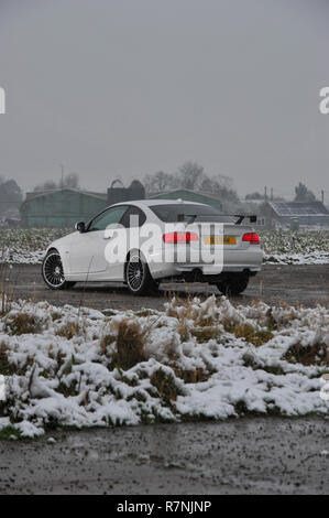 2012 BMW E90 based Alpina B12 German Performance coupe Stock Photo