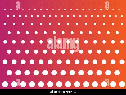 Colorful abstract dots pattern background Stock Vector