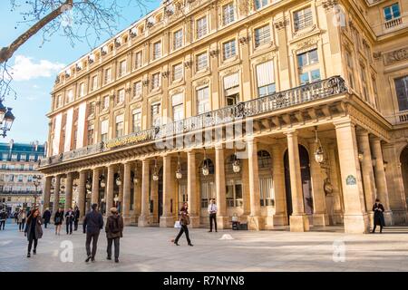 France, Paris, the theater of the Comedie Française located in the Palais Royal, the Richelieu room Stock Photo