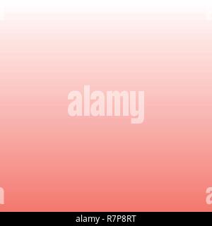 Simple vector image with Living Coral color gradient. Stock Vector