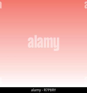 Styilsh vector image with gradient from White to Living Coral color. Stock Vector
