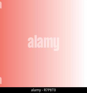 Creative vector design with gradient from White to Living Coral color.  16-1546. Stock Vector