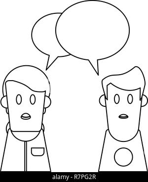 clipart talking people
