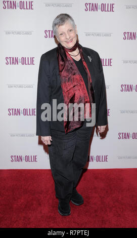 New York, USA. December 10, 2018: Dana Ivey attends the 'Stan & Ollie' New York screening at Elinor Bunin Munroe Film Center at Lincoln Center Credit: lev radin/Alamy Live News Stock Photo