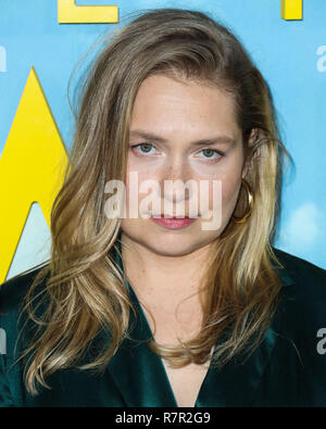 Los Angeles, USA. 10th Dec 2018. Actress Merritt Wever arrives at the Los Angeles Premiere Of Universal Pictures And DreamWorks Pictures' 'Welcome To Marwen' held at ArcLight Cinemas Hollywood on December 10, 2018 in Hollywood, Los Angeles, California, United States. (Photo by Xavier Collin/Image Press Agency) Credit: Image Press Agency/Alamy Live News Stock Photo