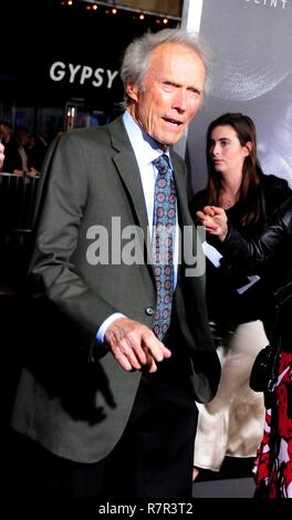 Westwood, California, USA. 10th Dec 2018. Director/producer/actor Clint Eastwood attends the World Premiere of Warner Bros. Pictures' 'The Mule' on December 10, 2018 at Regency Village Theatre in Westwood, California. Photo by Barry King/Alamy Live News Stock Photo