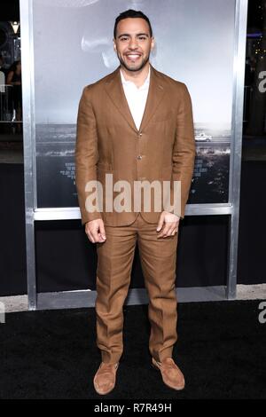 Westwood, California, USA. 10th Dec 2018. Actor Victor Rasuk arrives at the Los Angeles Premiere Of Warner Bros. Pictures' 'The Mule' held at the Regency Village Theatre on December 10, 2018 in Westwood, Los Angeles, California, United States. (Photo by David Acosta/Image Press Agency) Credit: Image Press Agency/Alamy Live News Stock Photo