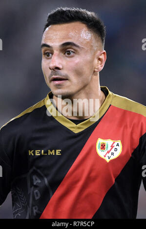 SEVILLA, 09-12-2018. Primera Division Spanish League. LaLiga. Estadio Benito Villamarin. Álvaro García (Rayo Vallecano) during the game Real Betis - Rayo Vallecano. Stock Photo