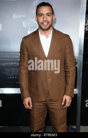 WESTWOOD, LOS ANGELES, CA, USA - DECEMBER 10: Actor Victor Rasuk arrives at the Los Angeles Premiere of Warner Bros. Pictures' 'The Mule' held at the Regency Village Theatre on December 10, 2018 in Westwood, Los Angeles, California, United States. (Photo by Image Press Agency) Stock Photo