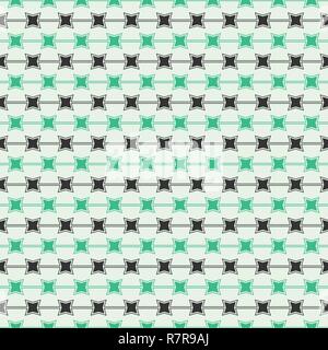 Geometric Star shape vector seamless pattern Stock Vector