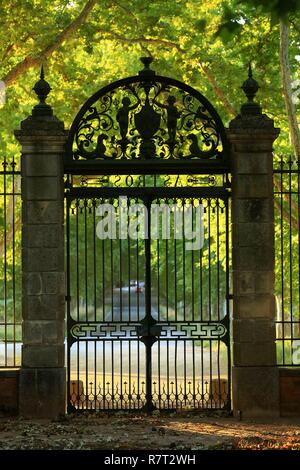 France, Var, Dracenie, Vidauban, Domain of the Castle of Astros Stock Photo