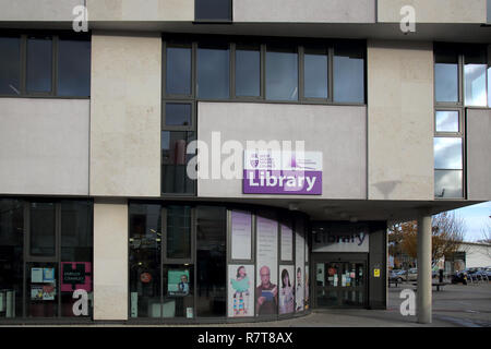 the central library in crawley town centre west sussex Stock Photo