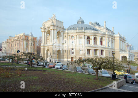 Odessa Opera and Ballet Theater, Odessa, Odessa Oblast, Ukraine Stock Photo