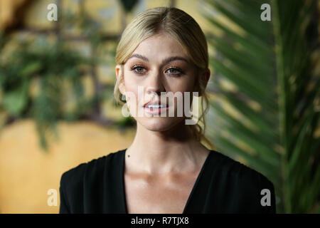 HOLLYWOOD, LOS ANGELES, CA, USA - NOVEMBER 28: Actress Katherine McNamara arrives at the Los Angeles Premiere Of Netflix's 'Mowgli: Legend Of The Jungle' held at ArcLight Cinema Hollywood on November 28, 2018 in Hollywood, Los Angeles, California, United States. (Photo by Xavier Collin/Image Press Agency) Stock Photo