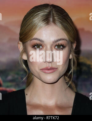 HOLLYWOOD, LOS ANGELES, CA, USA - NOVEMBER 28: Katherine McNamara at the Los Angeles Premiere Of Netflix's 'Mowgli: Legend Of The Jungle' held at ArcLight Cinema Hollywood on November 28, 2018 in Hollywood, Los Angeles, California, United States. (Photo by Xavier Collin/Image Press Agency) Stock Photo