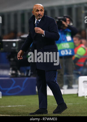 inter milan spalletti luciano uefa champions league alamy stadio coach head foto sport calcio dicembre italia milano
