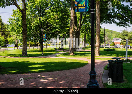 East End Park   Winsted, Connecticut, USA Stock Photo