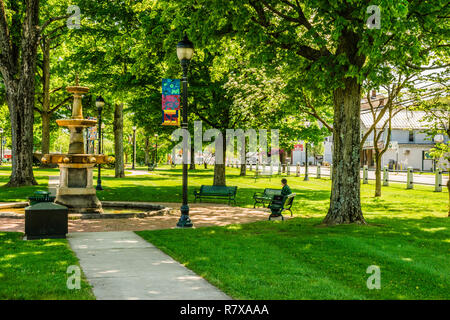 East End Park   Winsted, Connecticut, USA Stock Photo