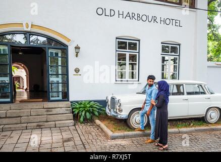 Inde, state of Kerala, Kochi (or Cochin), Fort Kochi (ou Fort Cochin) district, Old Harbour boutique hotel, 300 years old house built by the Dutch Stock Photo