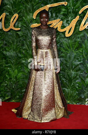 Adut Akech attending the Fashion Awards 2019 at the Royal Albert Hall ...