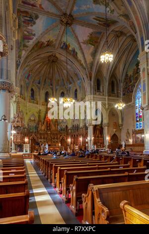 Canada, Quebec province, Montreal, Religious Heritage, Saint-Viateur Church in Outremont Stock Photo