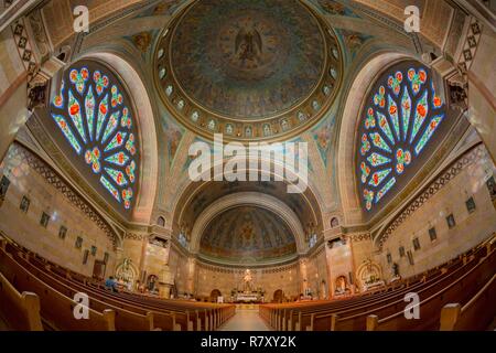 Canada, Quebec province, Montreal, Religious Heritage, Saint Michael the Archangel Church in the Mile End Stock Photo