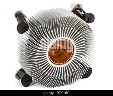 Ali Copper Radiator Computer Aluminum radiator with copper insert for cooling of computer processor ...