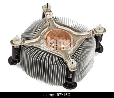 Ali Copper Radiator Computer Aluminum radiator with copper insert for cooling of computer processor ...
