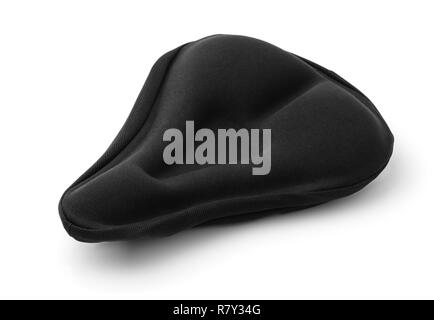 Gel bike seat cover isolated on white Stock Photo