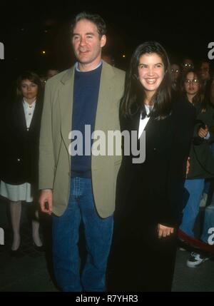 BURBANK, CA - APRIL 1: Actress Phoebe Cates and actor Kevin Kline ...