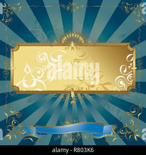Abstract technology lines blue colorful wave vector with background Stock Vector