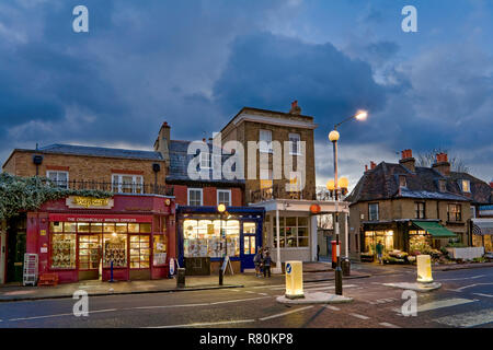 Shops at Dulwich Village, London Stock Photo