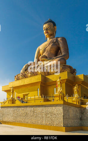 Buddha Dordenma Statue in Thimphu, Bhutan Stock Photo