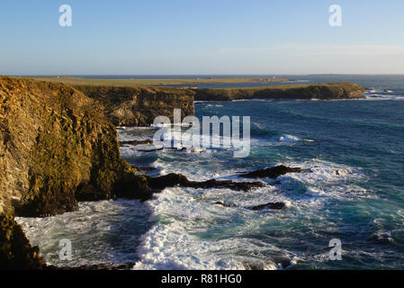 South Ronaldsay coast, Orkney isles Stock Photo