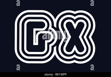 GX G X letter logo combination alphabet vector creative company icon ...