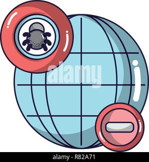 technology computing cartoon Stock Vector