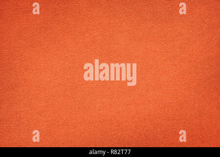 Orange textured cardboard close up. Large texture and background Stock Photo